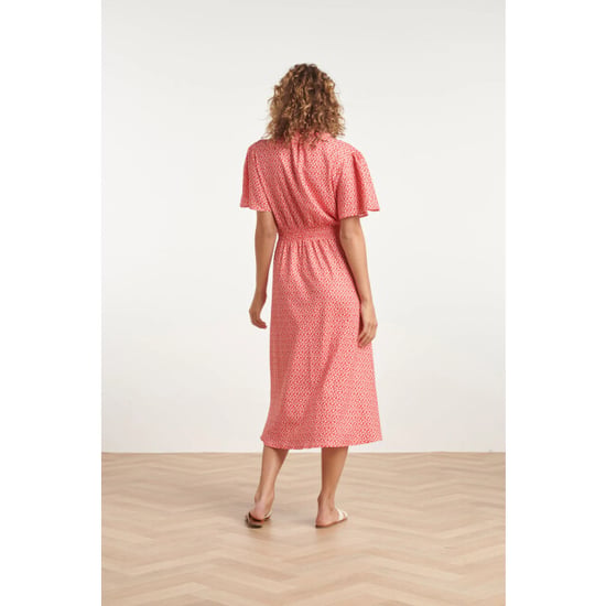 Smashed Lemon 24177 midi jurk met knoopsluitingsmok | - Image 6