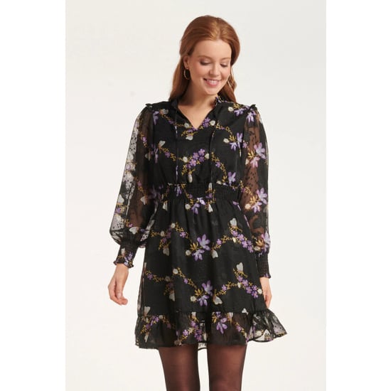 Smashed Lemon 24502 e chiffon korte jurk | - Image 3