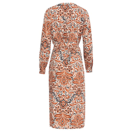Smashed Lemon 24509 e paisley bedrukte midi jurk | - Image 4
