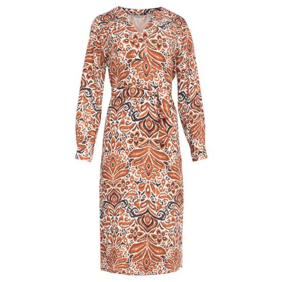 Smashed Lemon 24509 e paisley bedrukte midi jurk | - Image 5