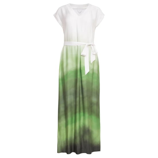 Smashed Lemon 25024 midi jurk met v-paneelombre print – | - Image 4