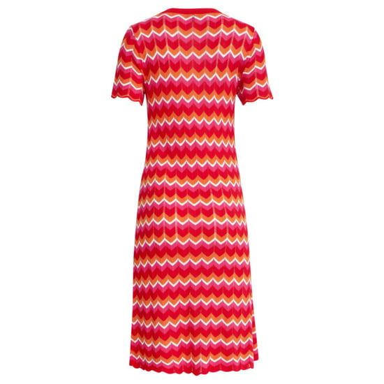 Smashed Lemon 25098 multicoloured zigzag knitted jurk | - Image 5