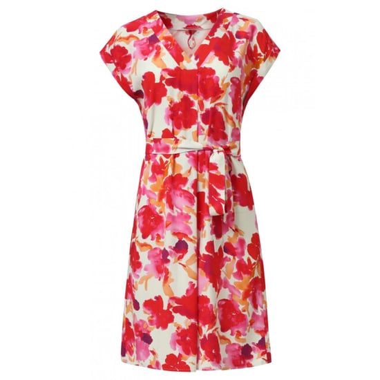 Smashed Lemon 35174 Jurk Off White Red - Image 2