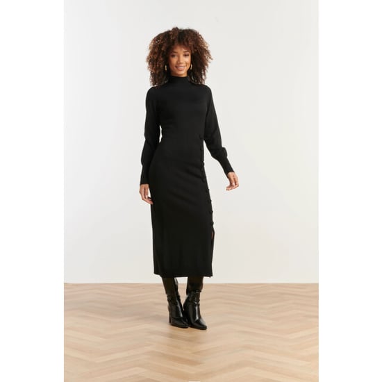 Smashed Lemon Damesgebreide jurk met lurex | - Image 1