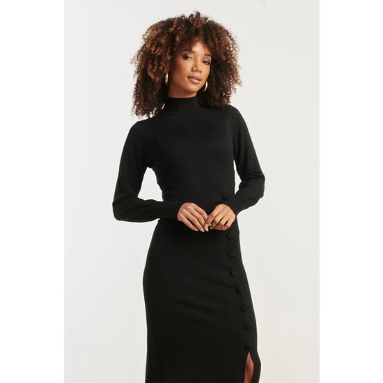 Smashed Lemon Damesgebreide jurk met lurex | - Image 3
