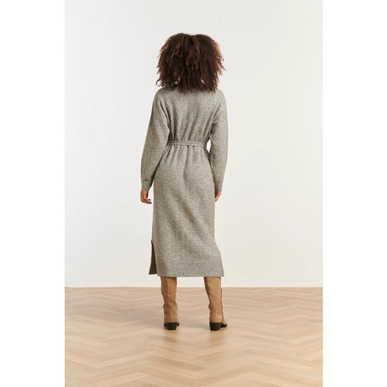 Smashed Lemon Damesgebreide maxi jurk | - Image 4
