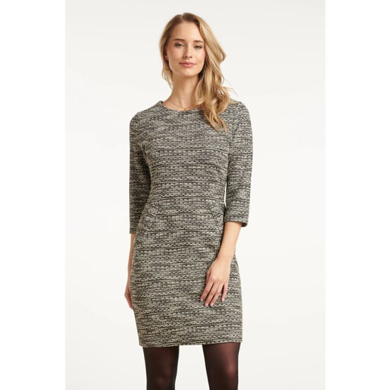 Smashed Lemon Zwart wit tweed jurk | - Image 2