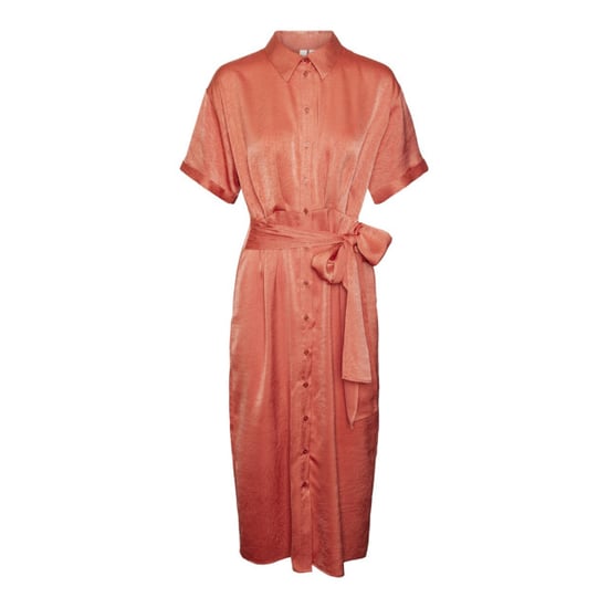 Vero Moda Vmonilla 24 78 dress koraal - Image 1