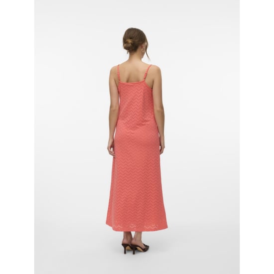Vero Moda Vmthas singlet ankle dress jrs ga v koraal - Image 3