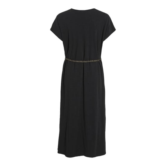 Vila Viverano o-neck sl braid midi dress - - Image 2