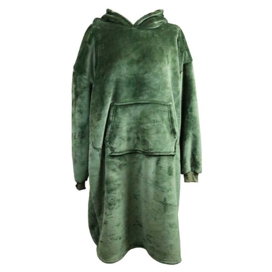 Unique Living hoodie oversized winter green -70x110cm - Image 1
