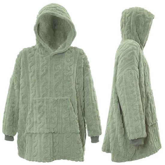 Unique Living hoodie pleun tea green -70x57x87cm - Image 1