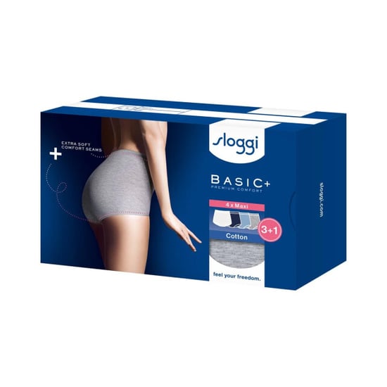 Sloggi Basic+ maxi 4-pack multi-colour v017 - Image 3