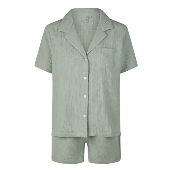 By Louise Dames korte pyjama set mousseline shortama - Image 1