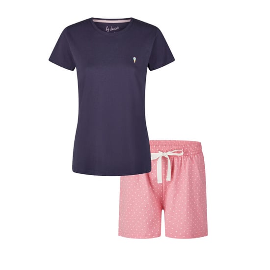 By Louise Dames korte pyjama set shortama blauw ice cream - Image 1