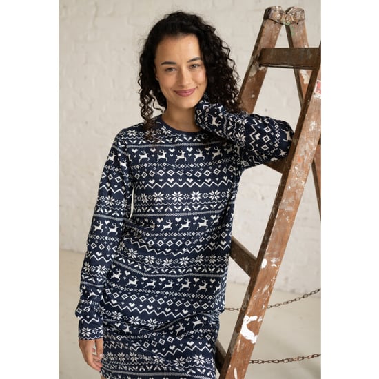 By Louise Dames nachthemd lange mouw winter print - Image 2