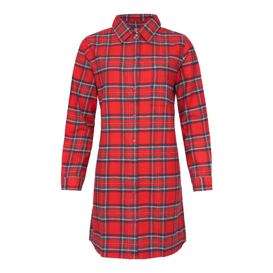 By Louise Dames pyjama nachthemd flanel geruit - Image 1