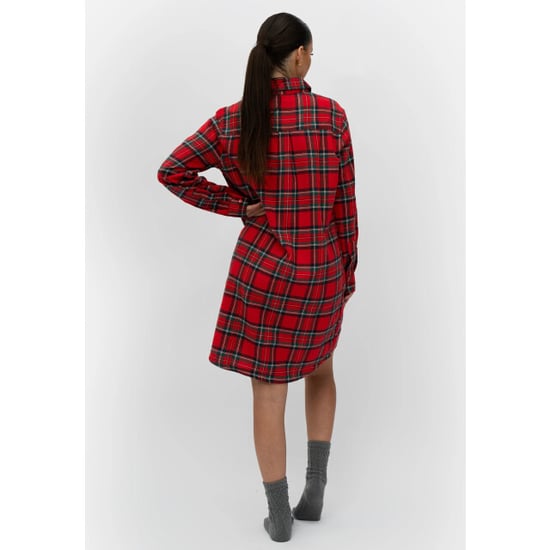 By Louise Dames pyjama nachthemd flanel geruit - Image 2