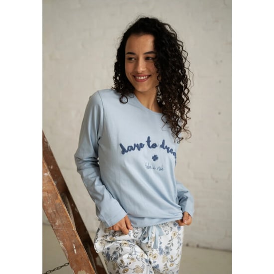 By Louise Dames pyjama set lang dare to dream bloemen print - Image 3