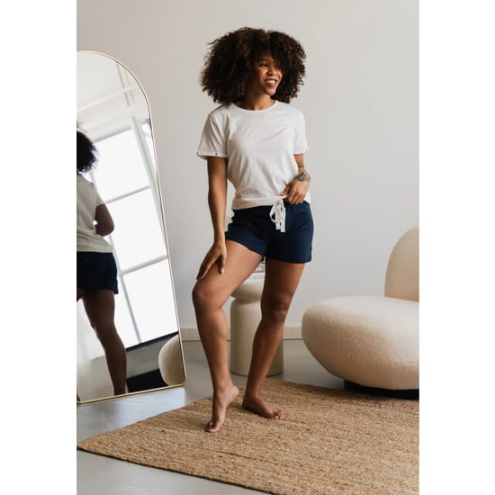 By Louise Essential dames korte pyjama set shortama off-white - Image 4