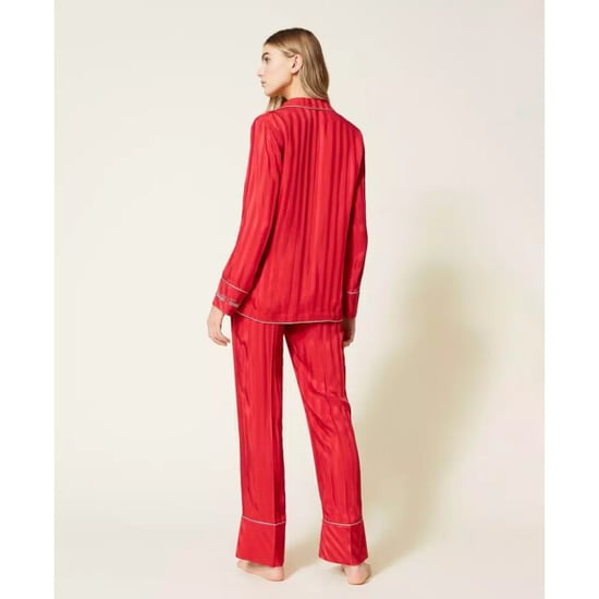 Twin-set Jacquard satijnen pyjama - Image 5