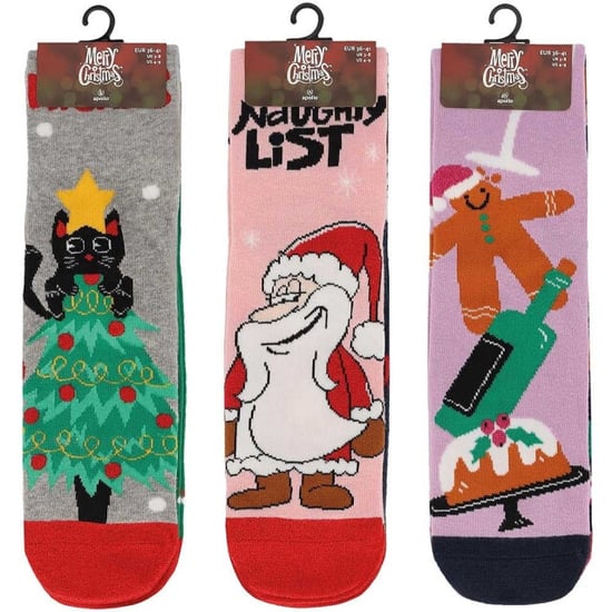 Apollo Dames foute kerstsokken christmas 2-pack - Image 2