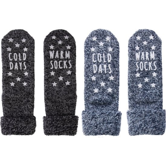 Apollo Huissokken dames blauw zwart 2 pack maat - Image 1