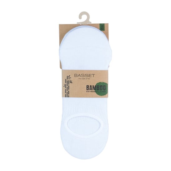 Basset Dames/heren bamboe sokken invisible footie 2-pack - Image 2