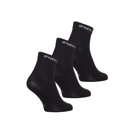 O'Neill Heren / dames enkelsokken quarter sokken 9-pack wit/zwart - Image 3