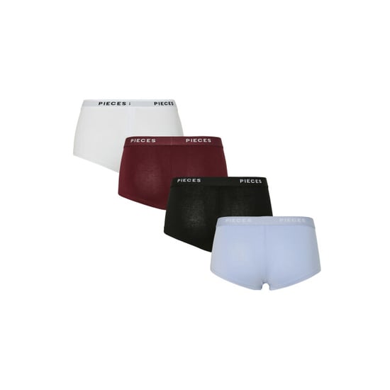 Pieces Dames hipster pclogo 4-pack color - Image 3
