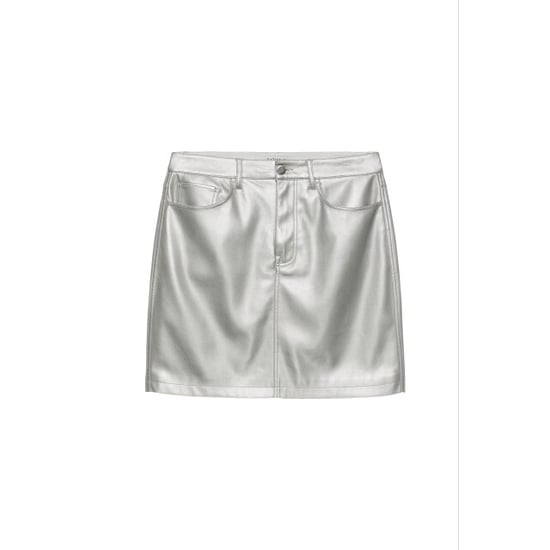 Catwalk Junkie 24020206 vegan leather 5 pocket skirt - Image 3