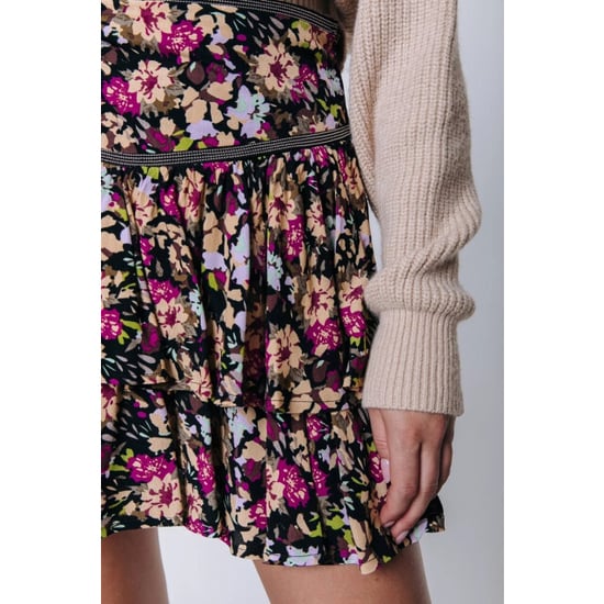 Colourful Rebel Mosh flower mini skirt - - Image 3