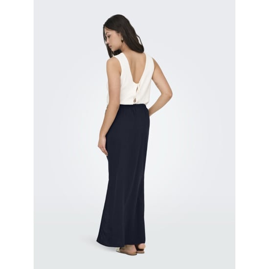 Jacqueline de Yong Jdysay mw maxi slit skirt wvn noos navy - Image 2