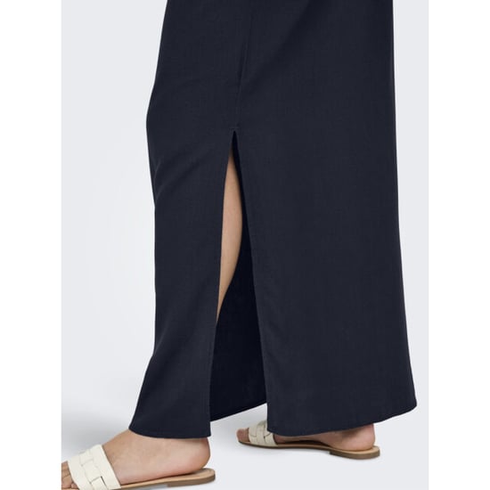 Jacqueline de Yong Jdysay mw maxi slit skirt wvn noos navy - Image 3