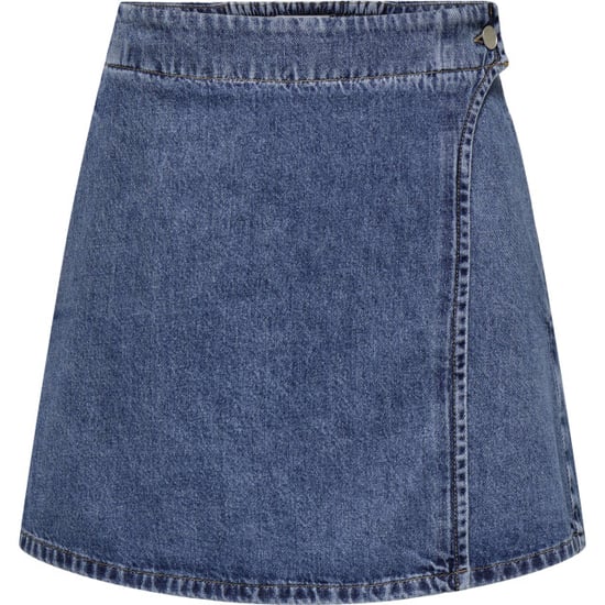 Only Onlthea wrap short skirt dnm cs dot medium blue de - Image 1