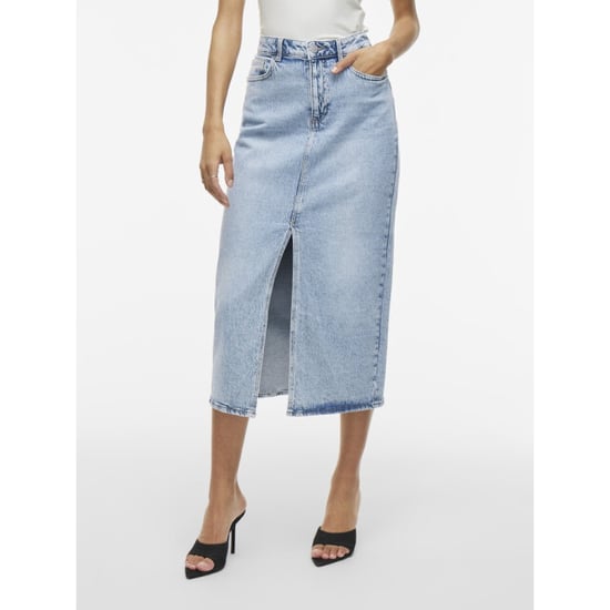 Vila 14099736 vijaf hw midi denim skirt-noos - Image 4