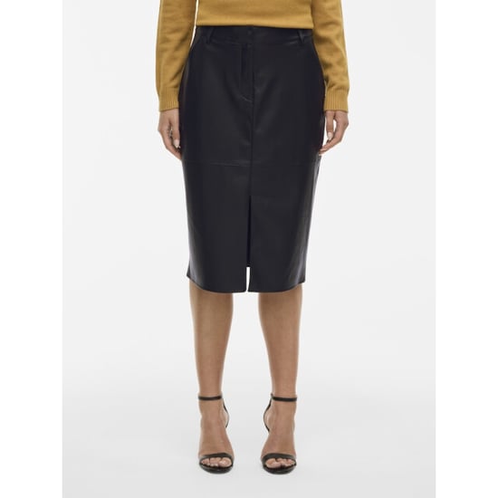 Vila Vidagmar hw midi coated skirt noos - - Image 2