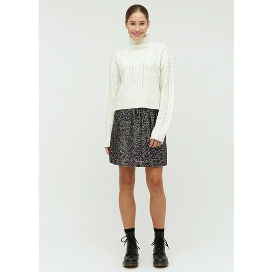 mbyM E korte pailletten rok orice - Image 1