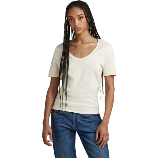 G-Star Moto slim u tee wmn ant. white - Image 1