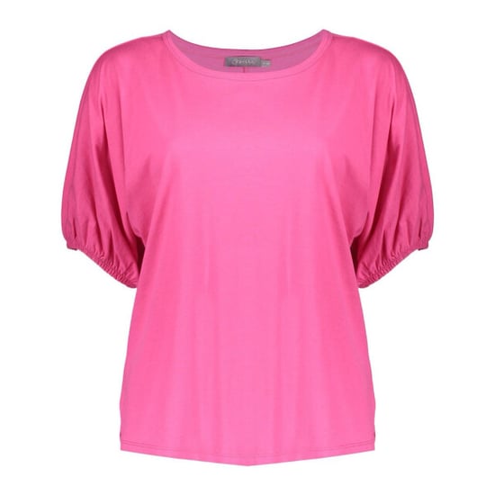 Geisha T-shirt elastic cuffs fuchsia - Image 1