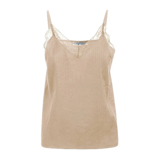 Coster Copenhagen Nude top met kant luna - Image 1