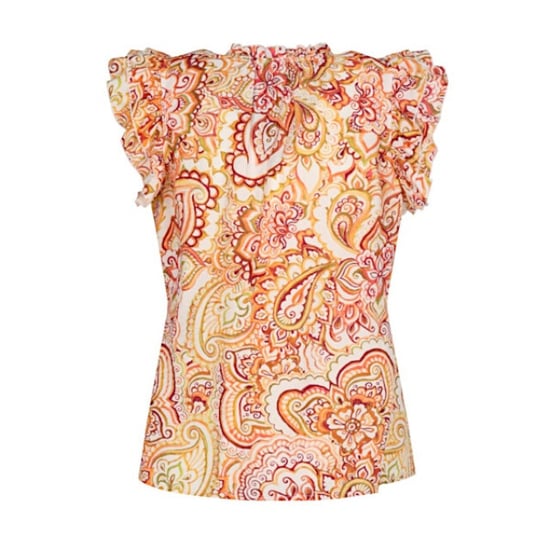 Elvira Collections Top elisa paisley orange - Image 1