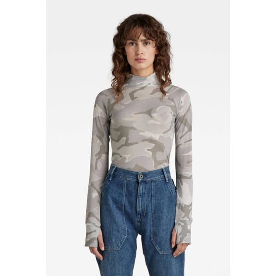 G-Star Turtle neck slim aop l\s wmn dessin - Image 2