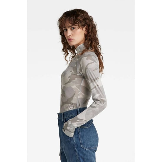 G-Star Turtle neck slim aop l\s wmn dessin - Image 4