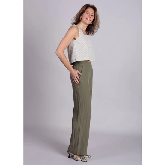 Grace & Mila Peanut cropped top gestreept - Image 3