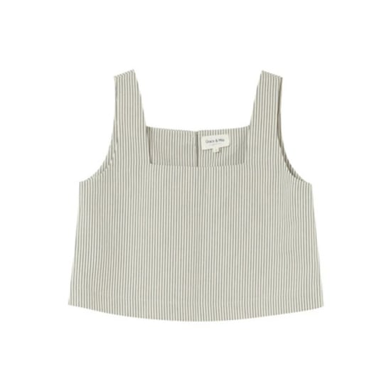 Grace & Mila Peanut cropped top gestreept - Image 6