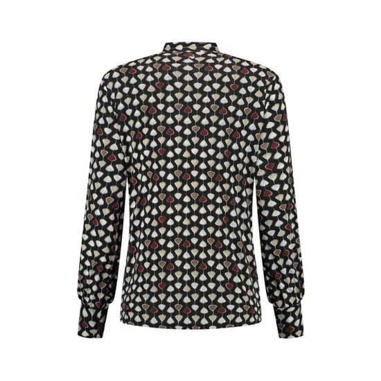 Helena Hart 7470milo top just print milo wine - Image 2