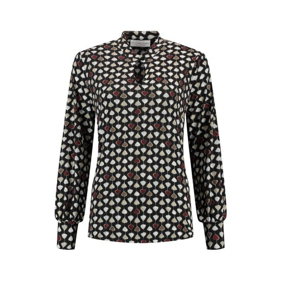 Helena Hart 7470milo top just print milo wine - Image 4