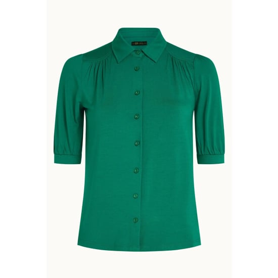King Louie 09477 carina blouse viscose green - Image 3