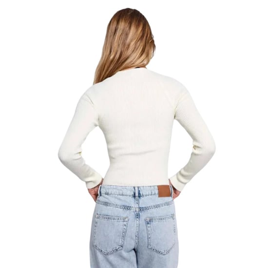 Norr Sherry knit top off white - - Image 2
